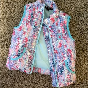 Spyder Multicolor Puffer Vest
